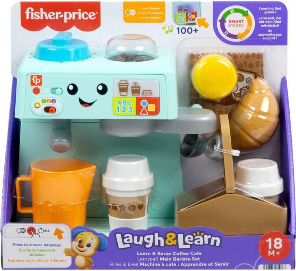 Fisher-Price Lernspaß Mein Barista-Set Produktbild 