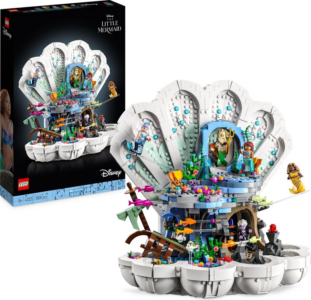 LEGO Disney Princess Arielles königliche Muschel Set aus Produktbild 