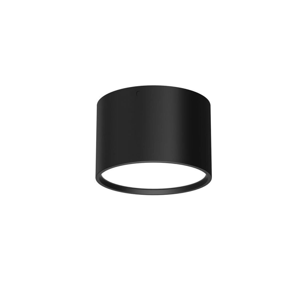 Spot sufitowy czarny okrągły Ø9cm neutralna barwa światła Zdjęcie produktu 