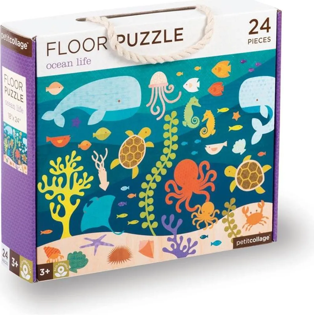 Puzzle de sol Poissons incassable - Fini les pièces perdues ou abîmées !