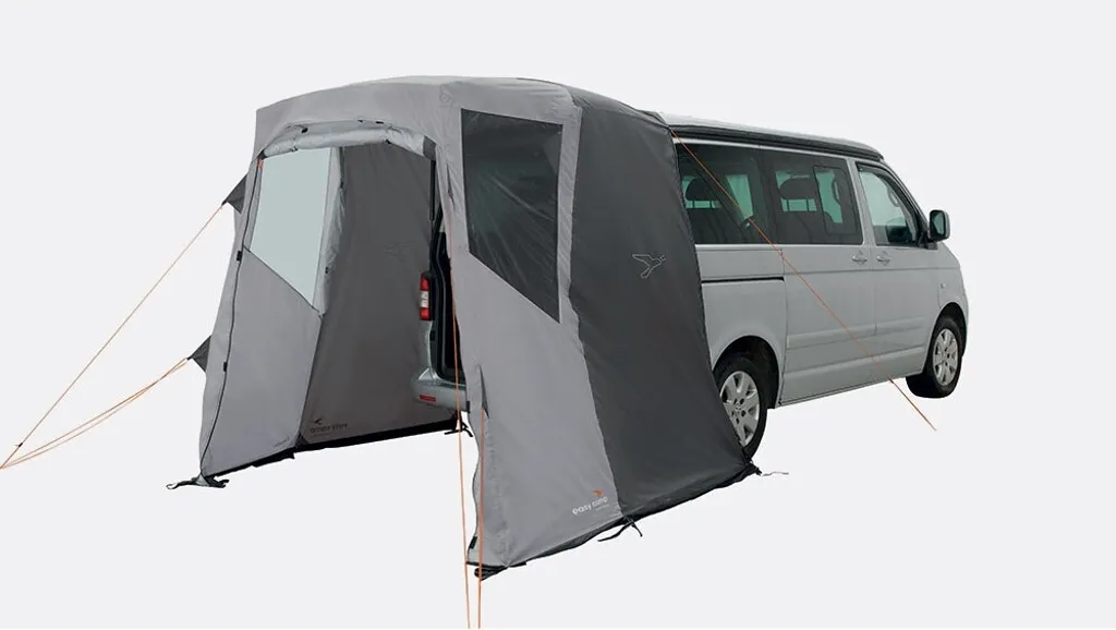 Abri de Camping Mobile Easy Camp 120503 Gris Haute Protection Extérieure