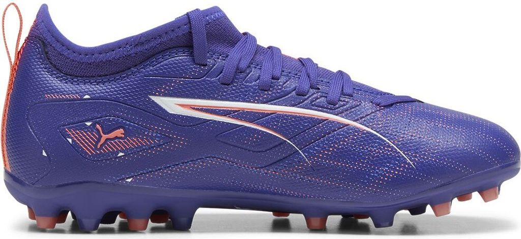 Puma Ultra 5 Match MG Jr. Kinder Fussballschuhe-108098, Farbe:Blau, Kinder Schuhe:36