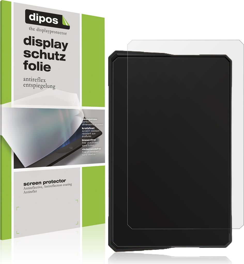 2x Schutzfolie für Carpuride W502H matt Displayschutzfolie Folie Display Schutz dipos