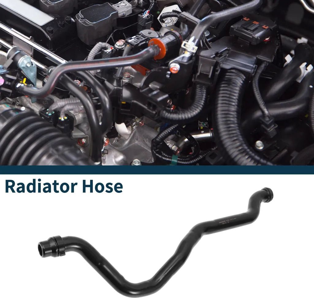 Tuyau de refroidissement de chauffage pour Audi A6 2005-2011 noir