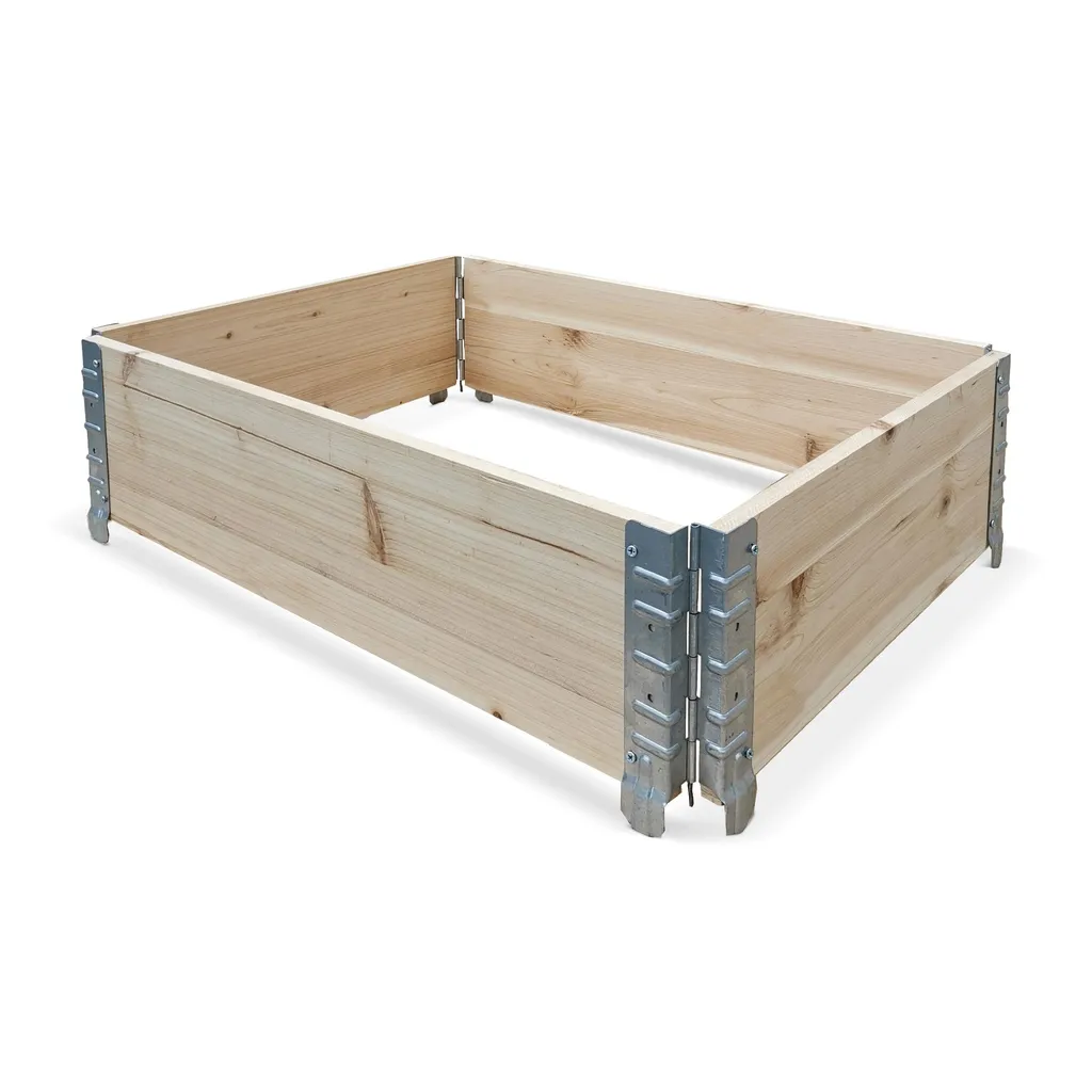 Bac potager bois 80x60x20 cm : protégez vos plantes et gagnez de la place
