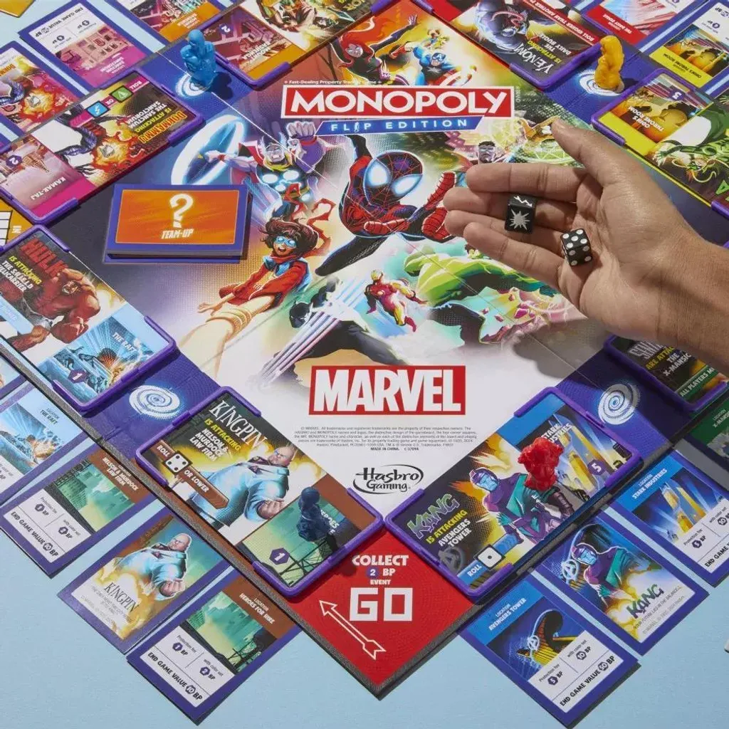 Monopoly Flip Marvel Hasbro, le jeu idéal pour animer vos soirées - 8