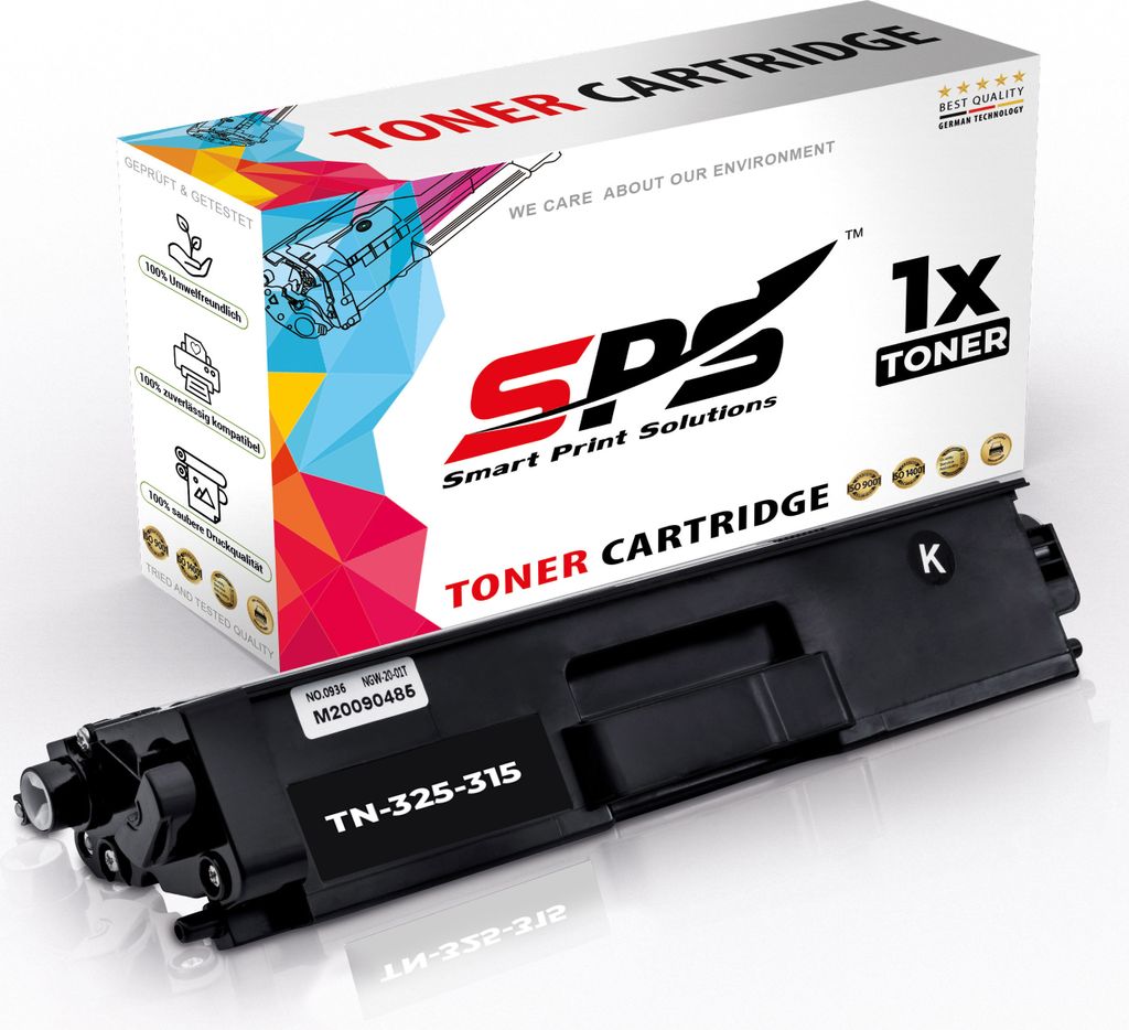 1x Toner TN-325BK Schwarz kompatibel für Brother MFC-9970CDW