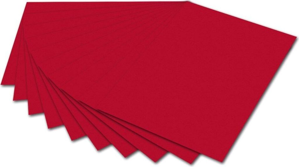 Folia 614/50 20, Czerwony, A4 (210 x 297 mm), Zdjęcie produktu 