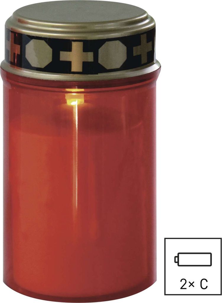 EMOS LED Grabkerze, Grablicht mit Dämmerungssensor, IP44 Produktbild 9