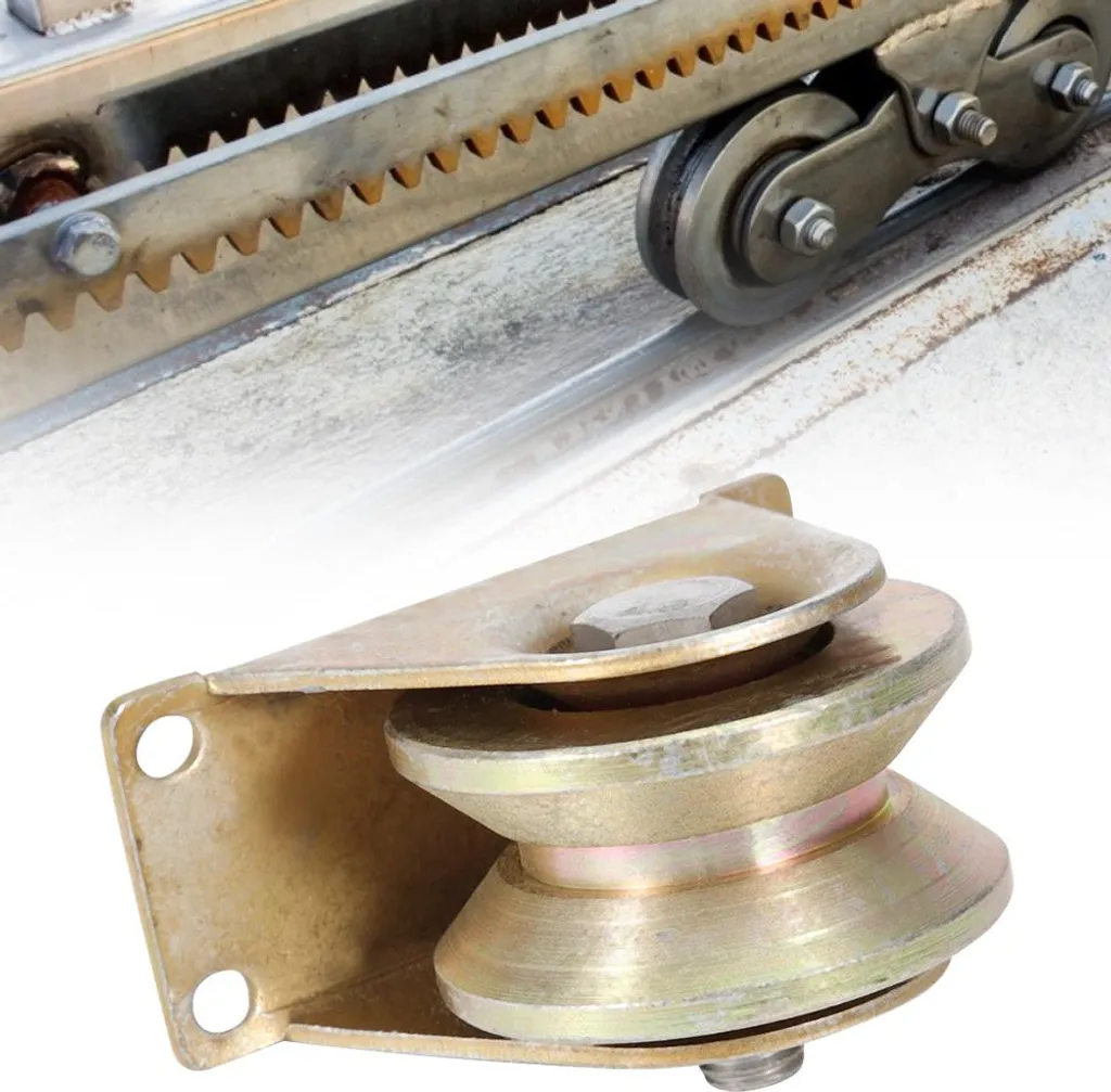 Roue de Guidage 60mm en V Haute Résistance pour Rail de Porte Coulissante