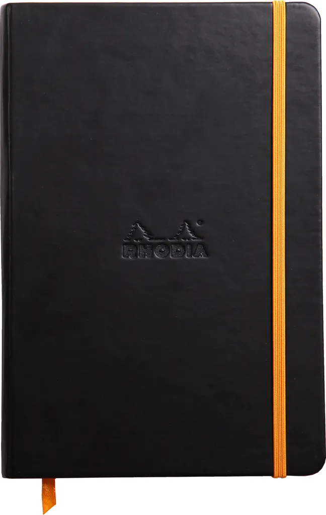 Rhodia 118742C quaderno per scrivere A5 96 fogli Nero