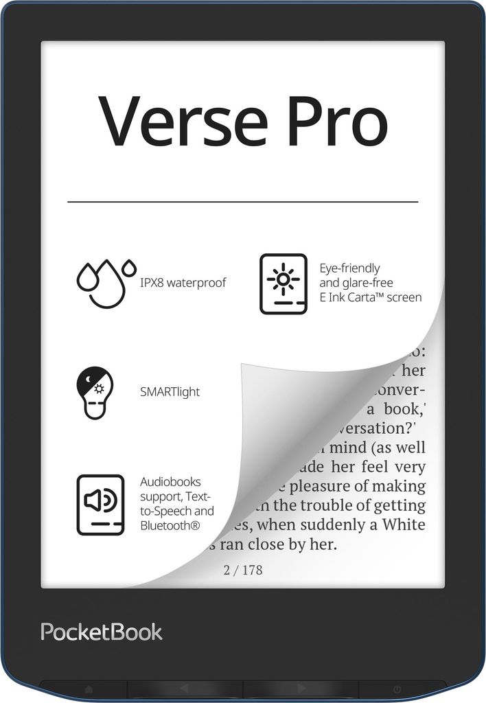 Pocketbook Verse Pro - Azure DACH-Version Obrázek produktu 