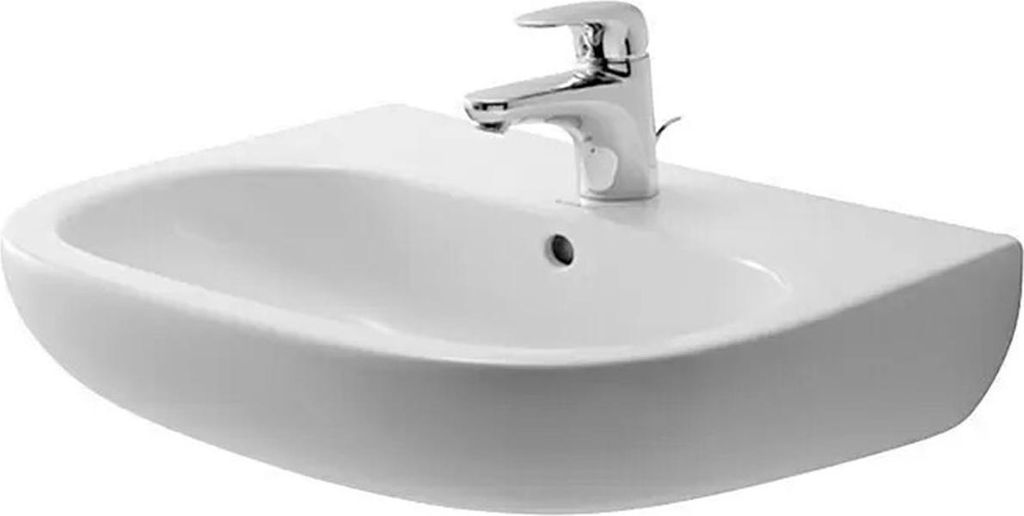 Umywalka DURAVIT D-Code, bez specjalnego szkliwa, otwór na Zdjęcie produktu 