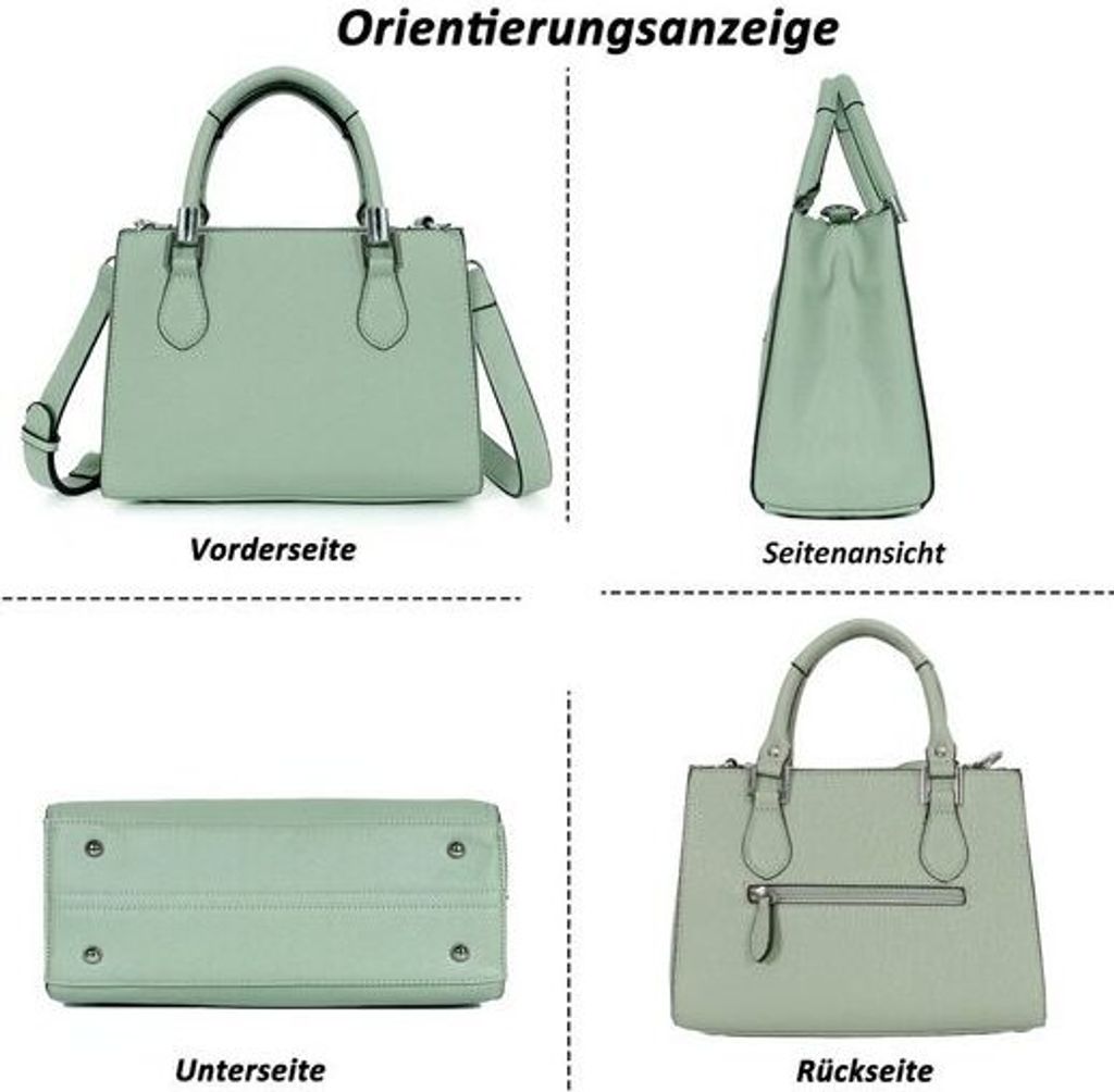 Mofut Handtasche, Damen Handtasche, Henkeltasche Frau Produktbild 7