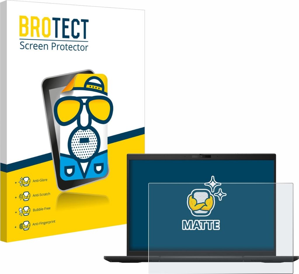 BROTECT Schutzfolie für ASUS ExpertBook B3 B3404 Displayschutz Displayschutzfolie Folie Matt Entspiegelungsfolie