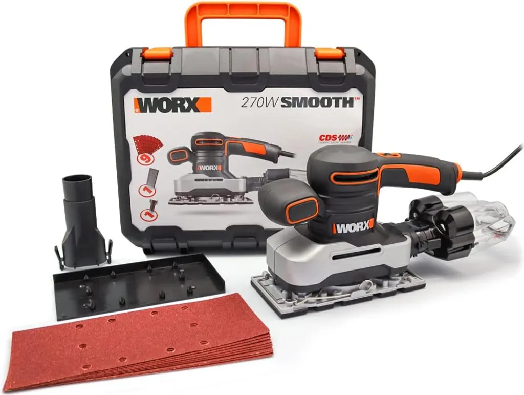 Recensione Worx WX642.1: Levigatrice Ergonomica con Tecnologia Cyclone