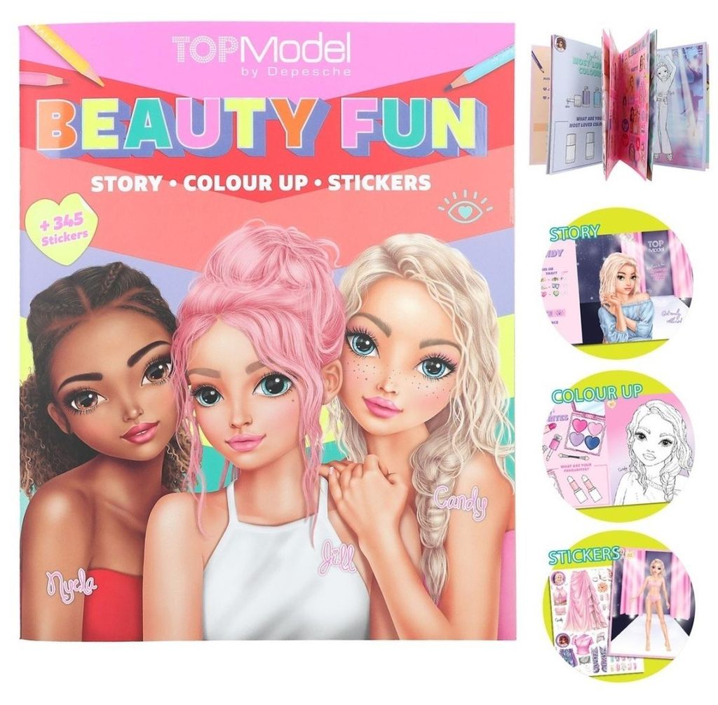 Kolorowanka Beauty FunTop Model 13137A Zdjęcie produktu 