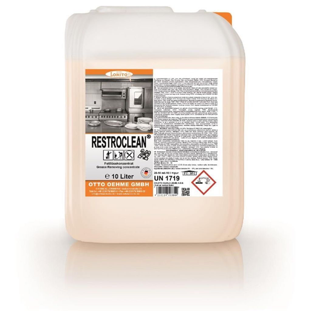 Fettlöser Grillreiniger Restroclean 242 10 Liter