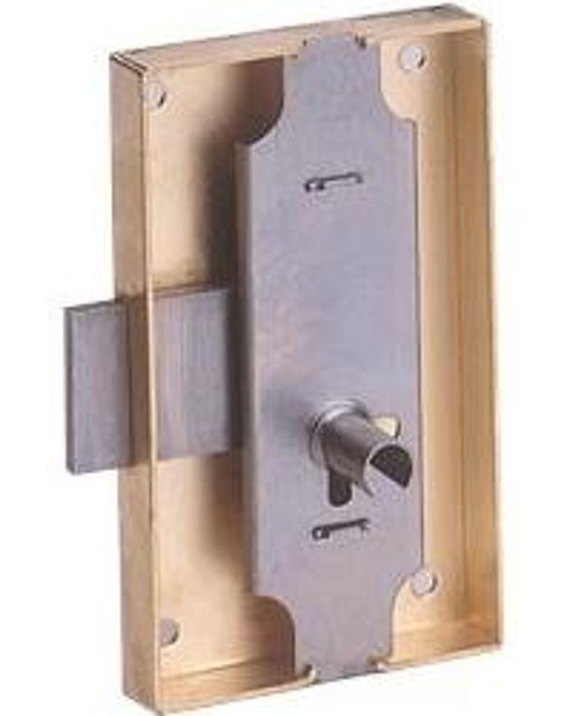 Schloss aus gefeiltem Eisen 12033 STÉ PICARDE - Stift 25 mm - rechts -12033/002/D