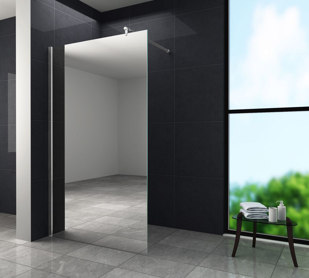 Duschwand AQUOS-MIRROR 120 x 200 cm Produktbild 