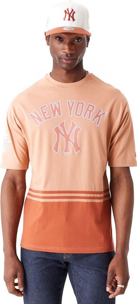 New Era World Series Cf New York Yankees T-shirt Orange L Mann Orange L