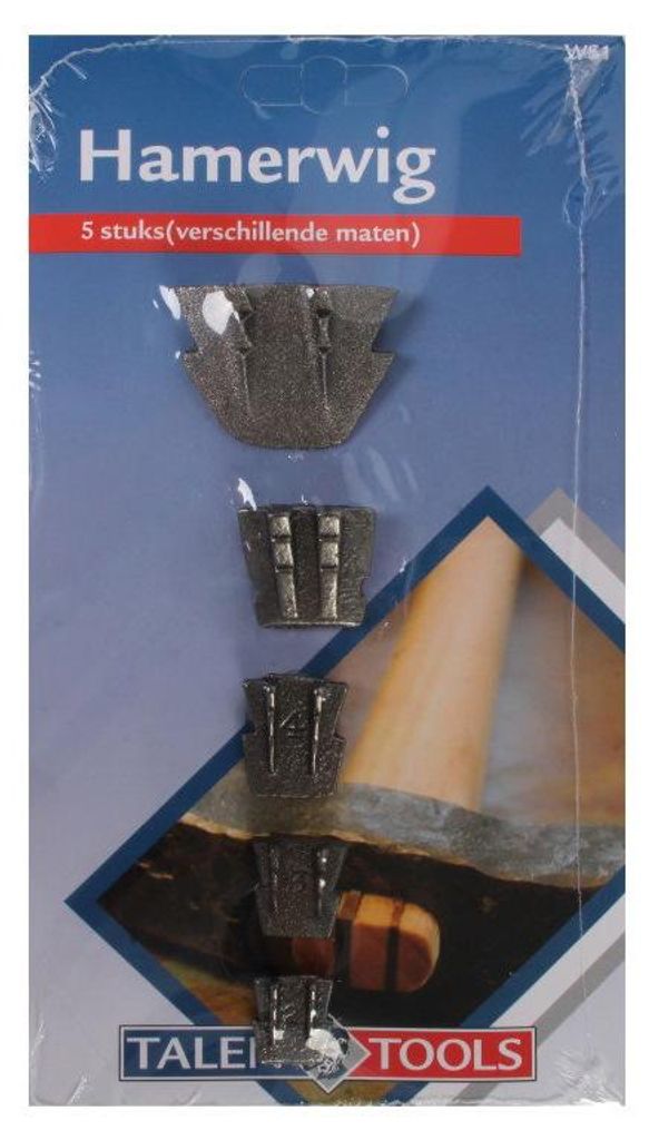 Hamerwig Krt.5-Stuks Verschil- 5-Stuks Lende Maten