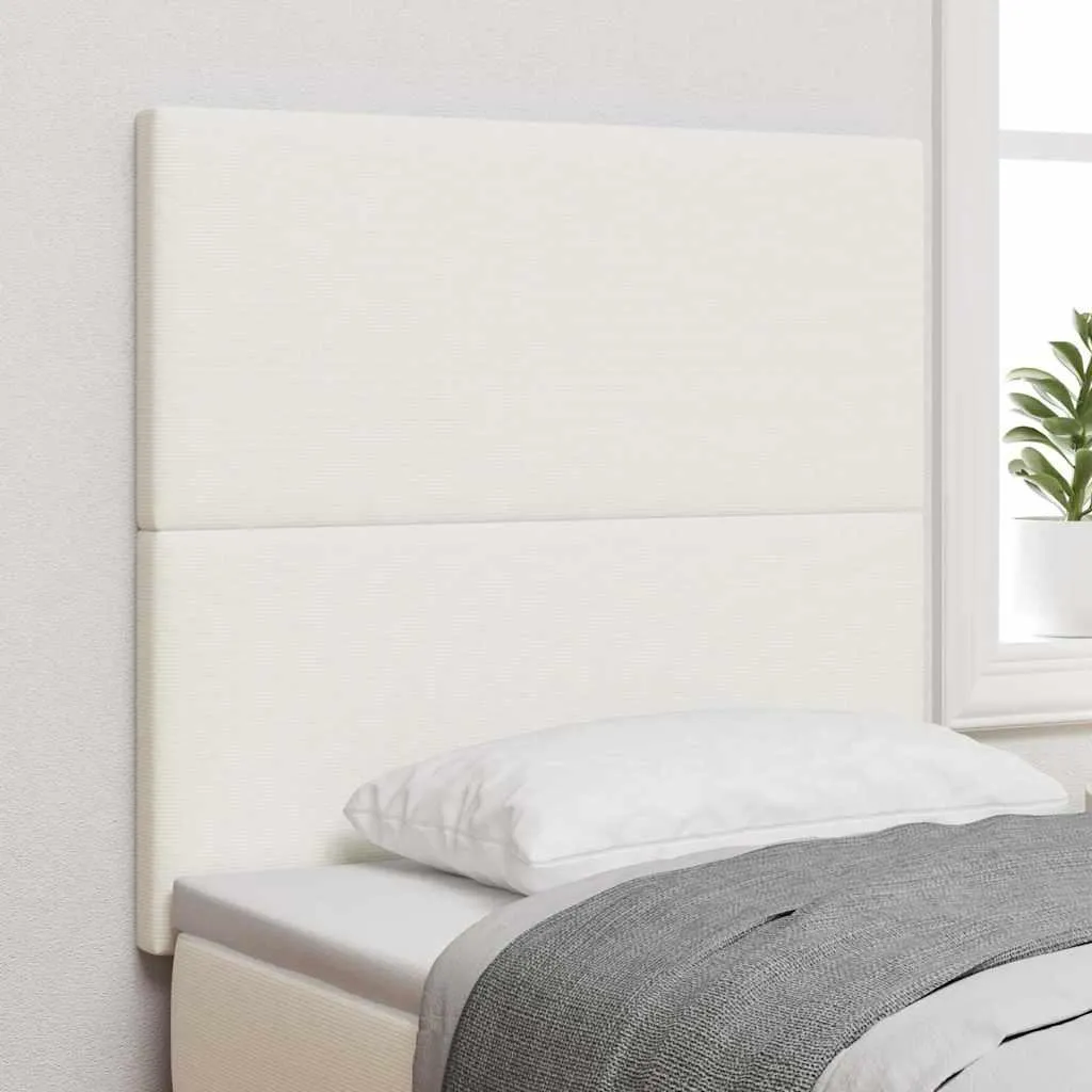 Testata Letto LED Crema 100cm - Oasi di Relax in Tessuto Traspirante