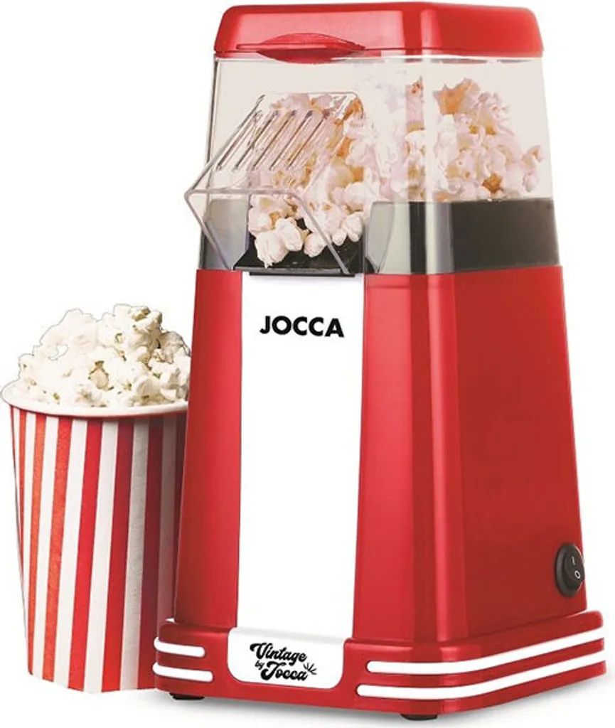 Machine pop-corn transparente Jocca 5617 cuisson rapide air chaud 220V - 10