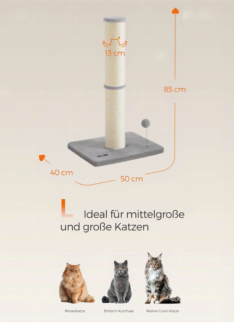 Feandrea Kratzbaum, Kratzstamm für mittelgroße und große Produktbild 6