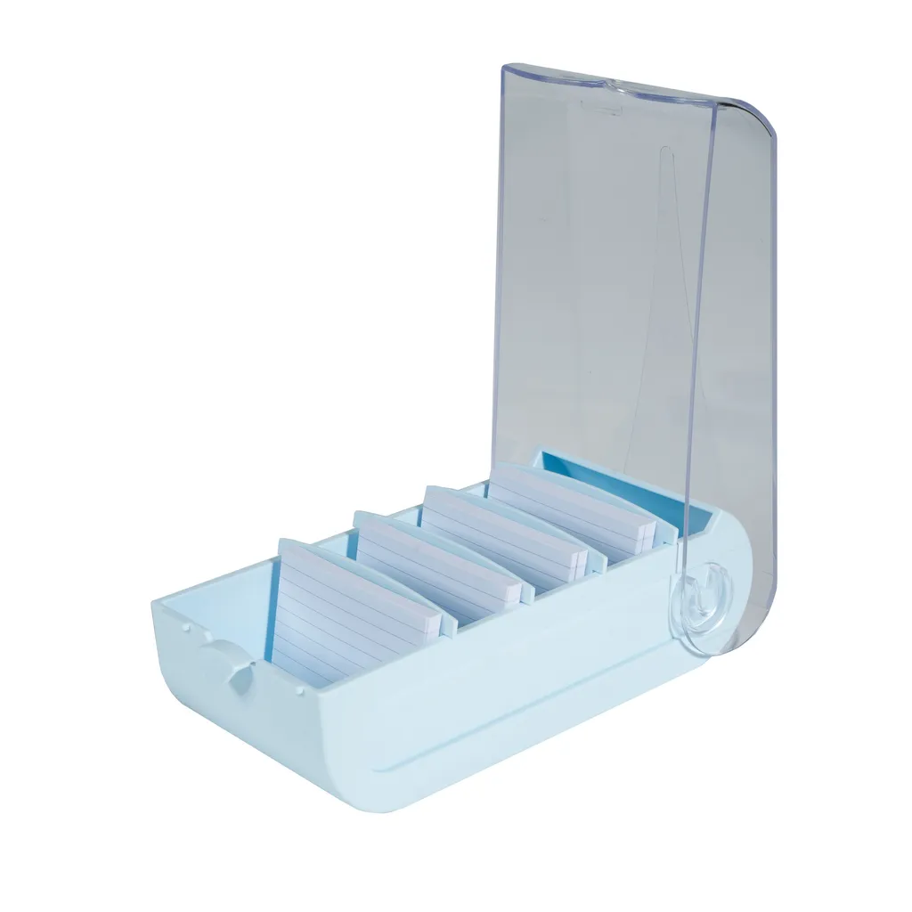 Kit 8 boîtes pour méthode de mémorisation BunnyBox A8 Bleu Pastel - 2