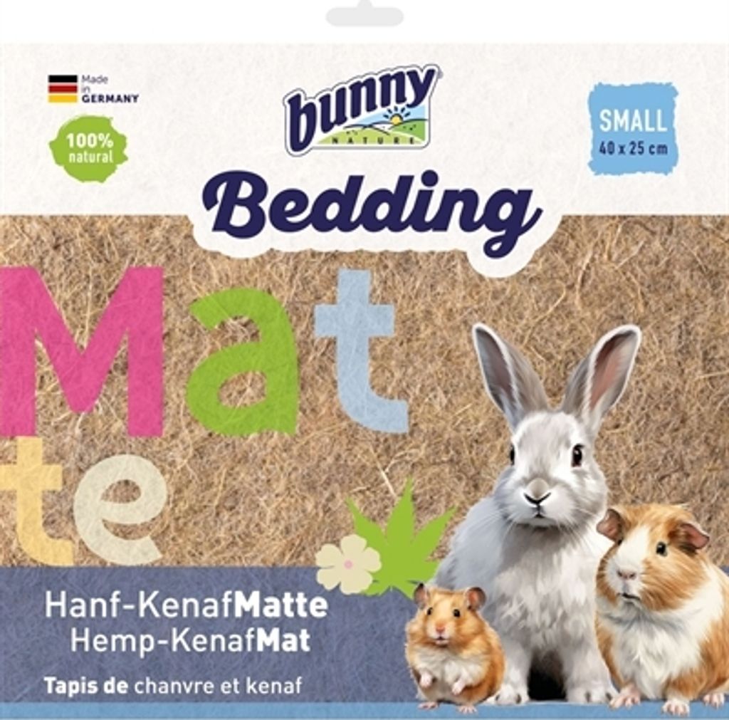 Bunny Nature Hanf-Kenafmat Hanffaser-Kenaffasermatte