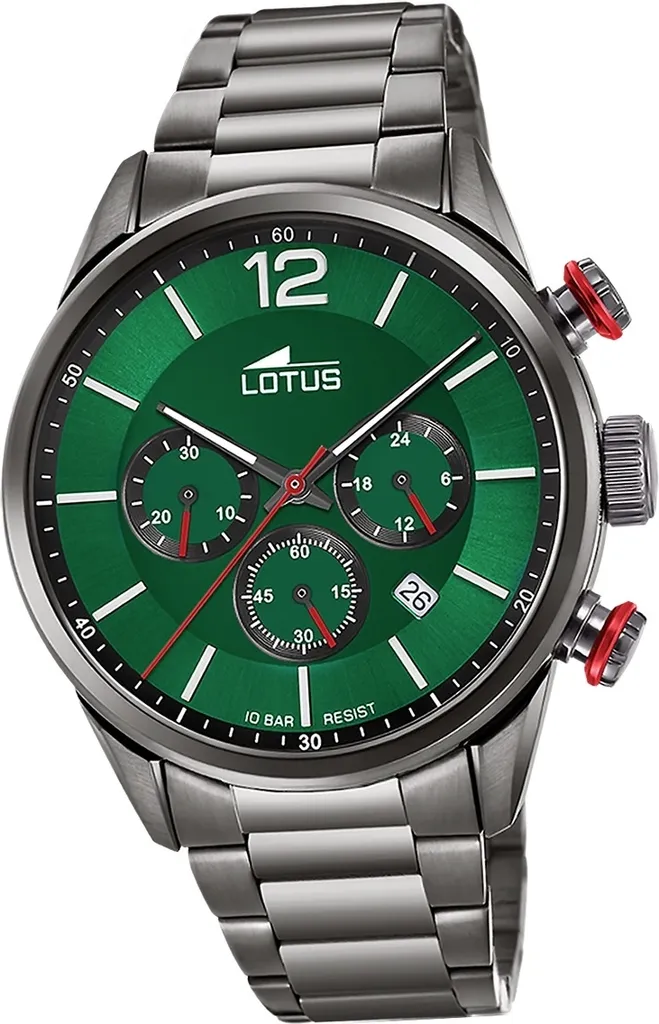 Lotus L18686/4 Orologio Uomo Acciaio Inox Grigio | Lusso Quotidiano