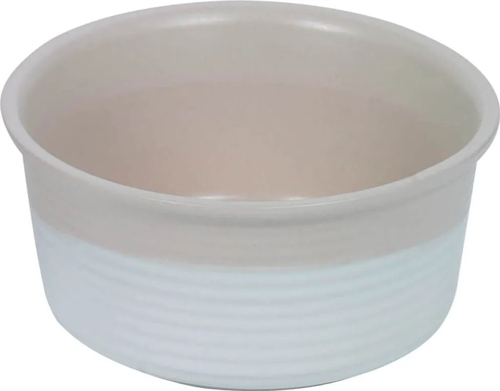 Gamelle Nobby Neta robuste en céramique blanche de 17 cm de diamètre