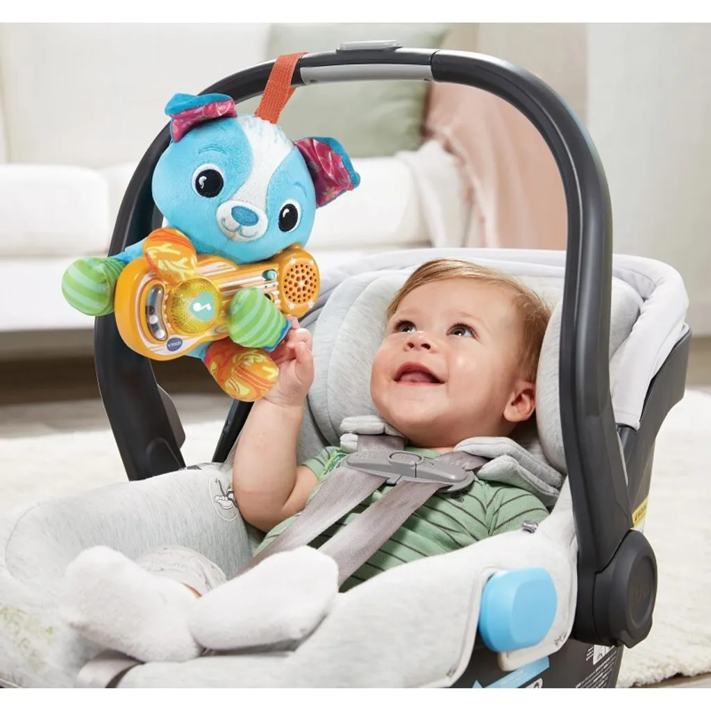 Peluche Musicale Bébé VTech Chiot Éveil - Jouet Interactif 3 Mois ESP