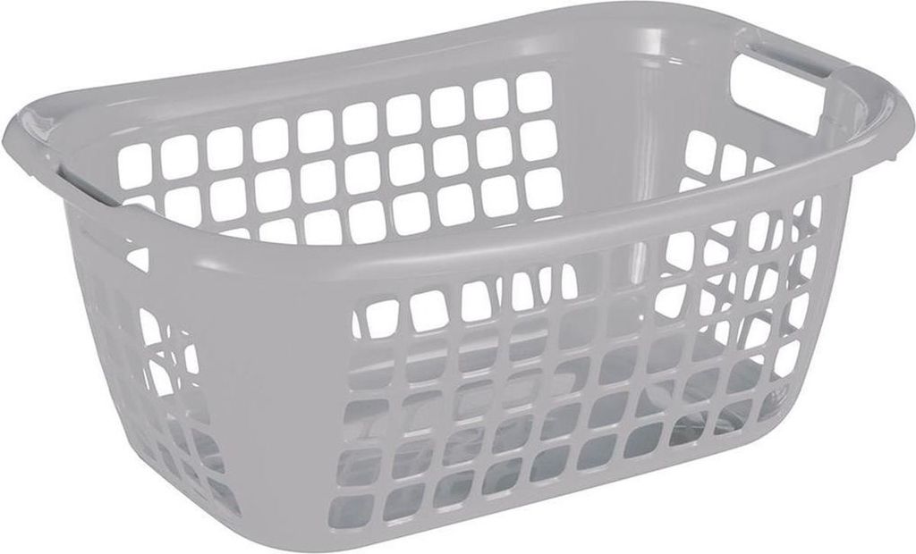 Sunware - Cesto per la biancheria 65 cm strato grigio - 65 Immagine del prodotto 