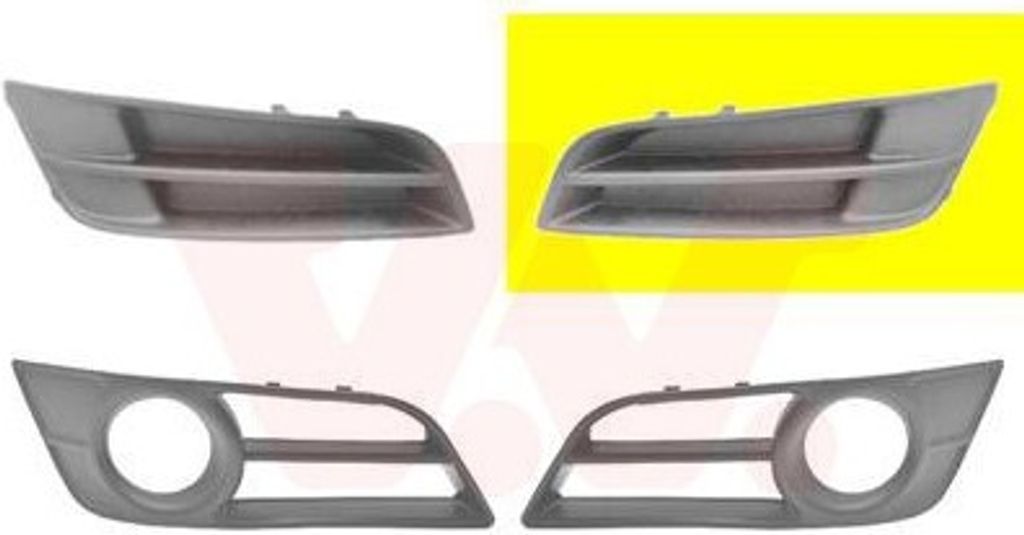 VAN WEZEL 5396591 Stoßstangen-Abdeckung Vorne Links für TOYOTA COROLLA (ZZE12, NDE12, ZDE12)