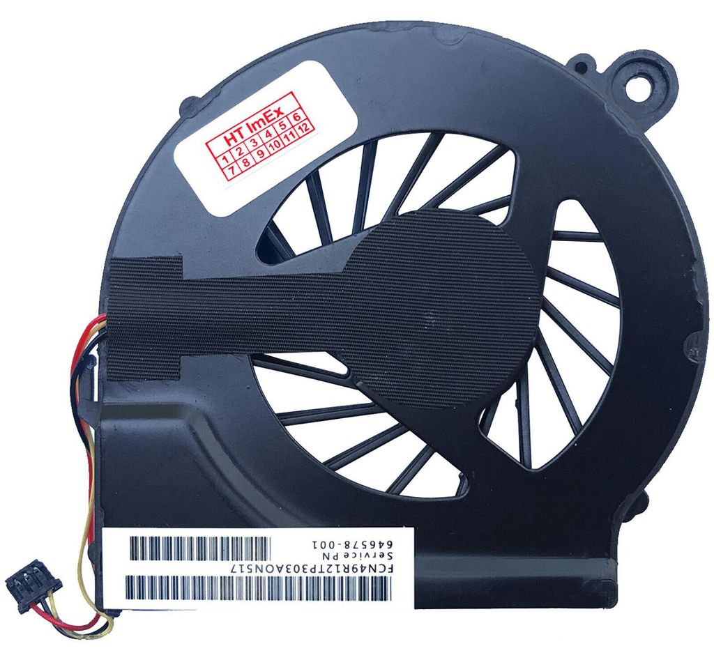 Lüfter Ventilator Kühler Fan cooler version 3-PIN kompatibel für HP Pavilion G7
