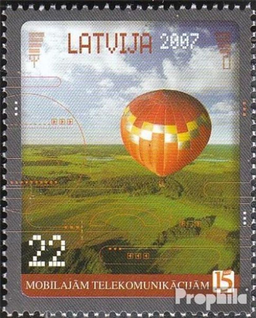 Briefmarken Lettland 2007 Mi 692 (kompl.Ausg.) postfrisch Handy