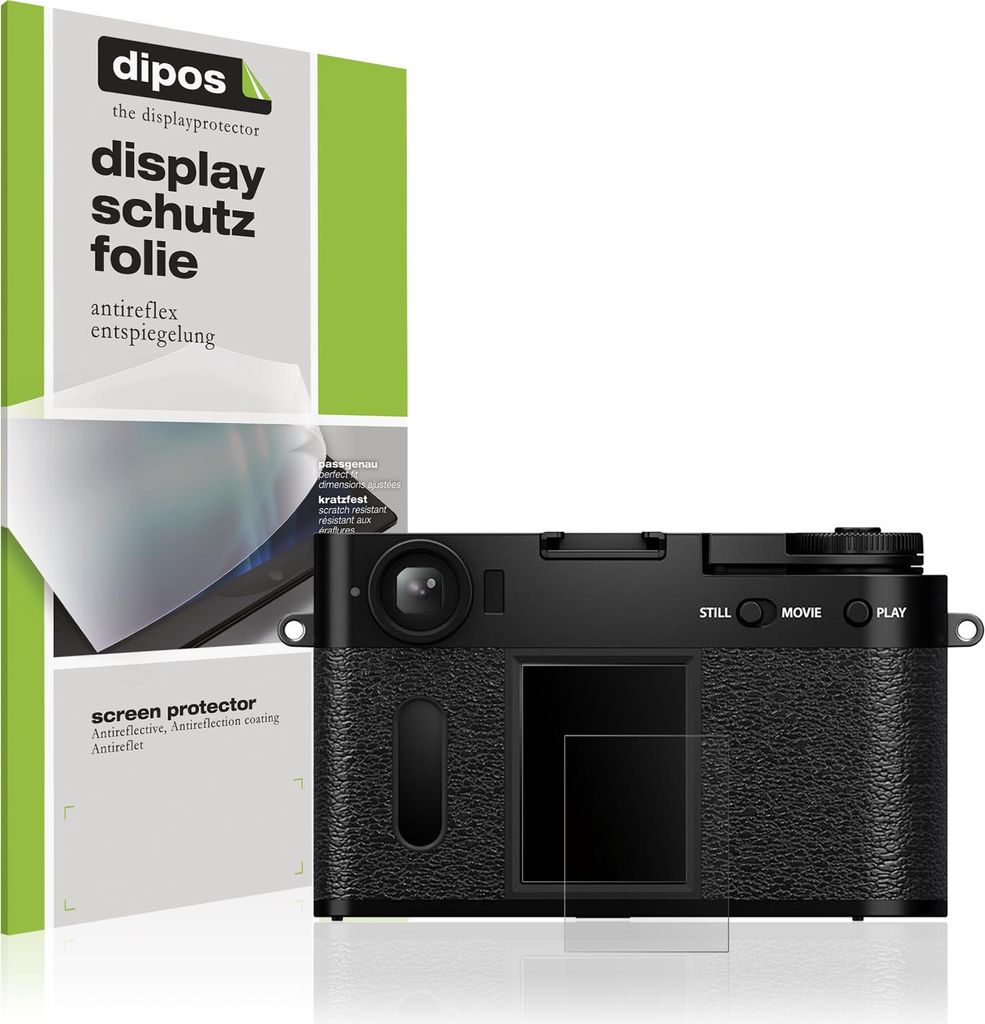 4x Schutzfolie für Fujifilm X-HF1 matt Displayschutzfolie Folie Display Schutz dipos