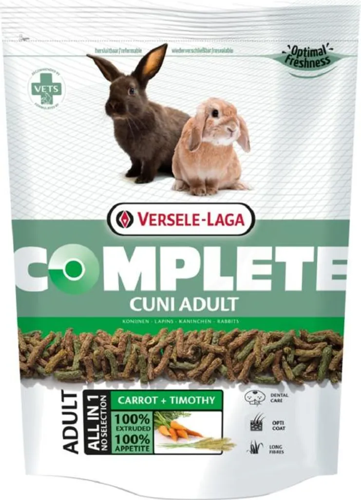 Nourriture Complète pour Lapin Adulte - Granulés Extrudés Cuni 1.75kg Net