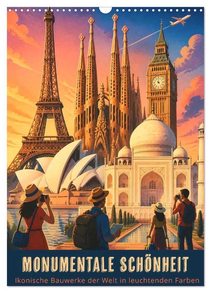 Monumentale Schönheit (Wandkalender 2027 DIN A3 hoch), CALVENDO Monatskalender