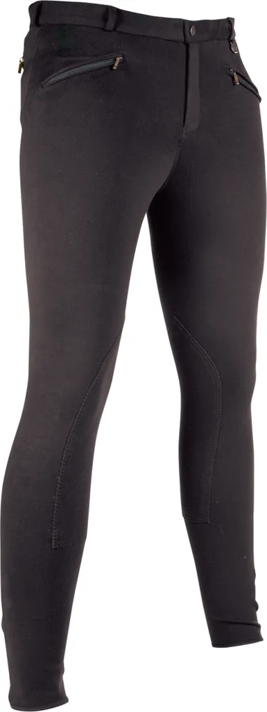 Culotte d'équitation HKM Basic Noir 46 - Pour Entraînement et Loisirs Club