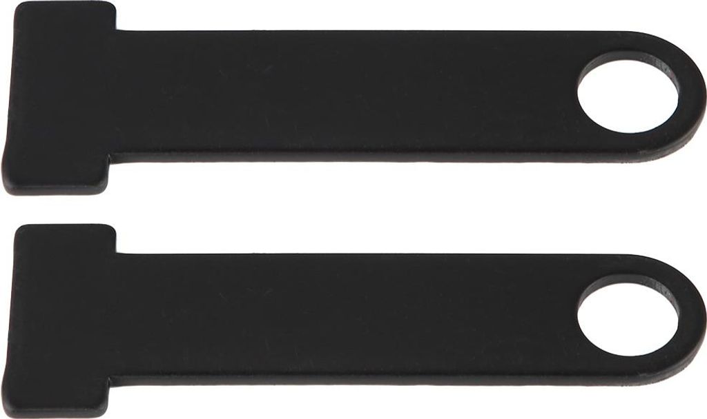 Helmgurt D Ringschloss Edelstahl Motorrad Universal für Honda Schwarz