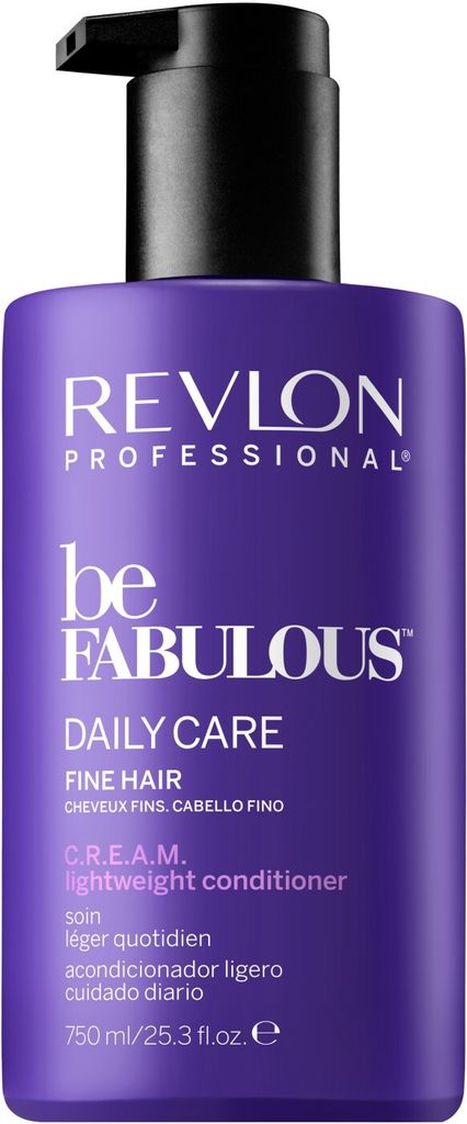 Revlon Be Fabulous Fine Hair CREAM Conditioner 750ml leichte Pflege