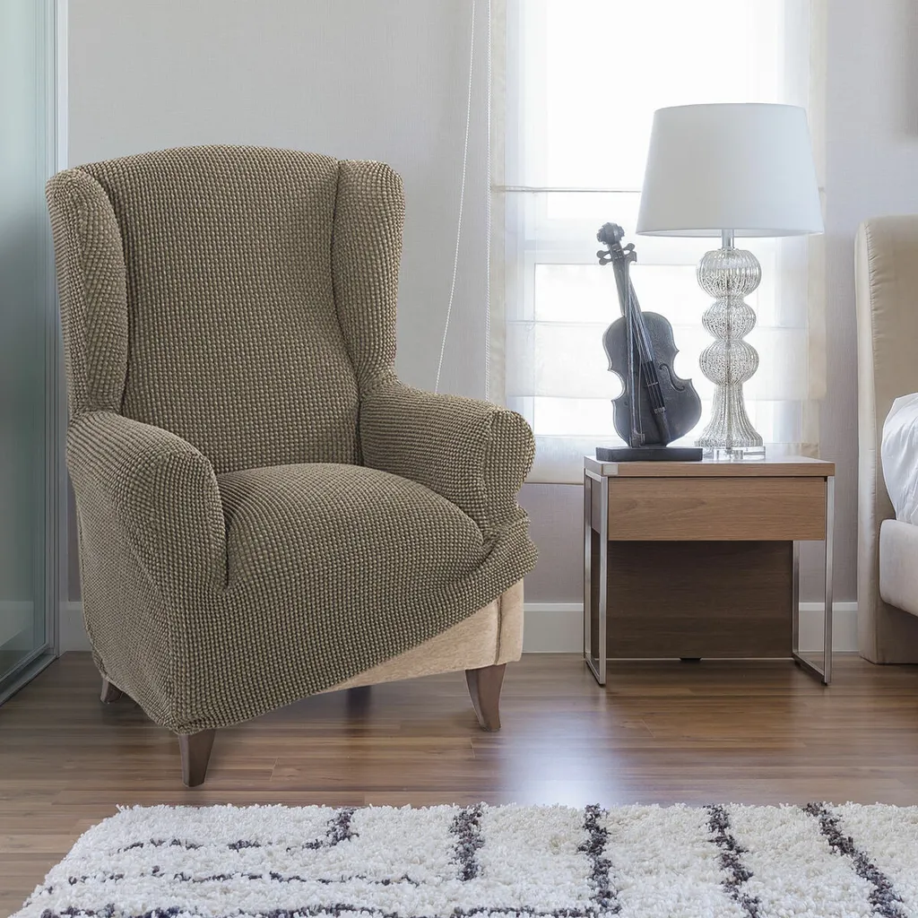 Fodera Poltrona Elastica SOFASKINS Lino | Design Esclusivo 70-110cm - 3