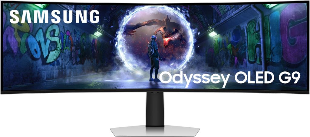 Monitor Samsung Odyssey OLED G9 G93SD 49" Dual QHD 240Hz OLED Curvo 0 03 ms FreeSync Premium Pro