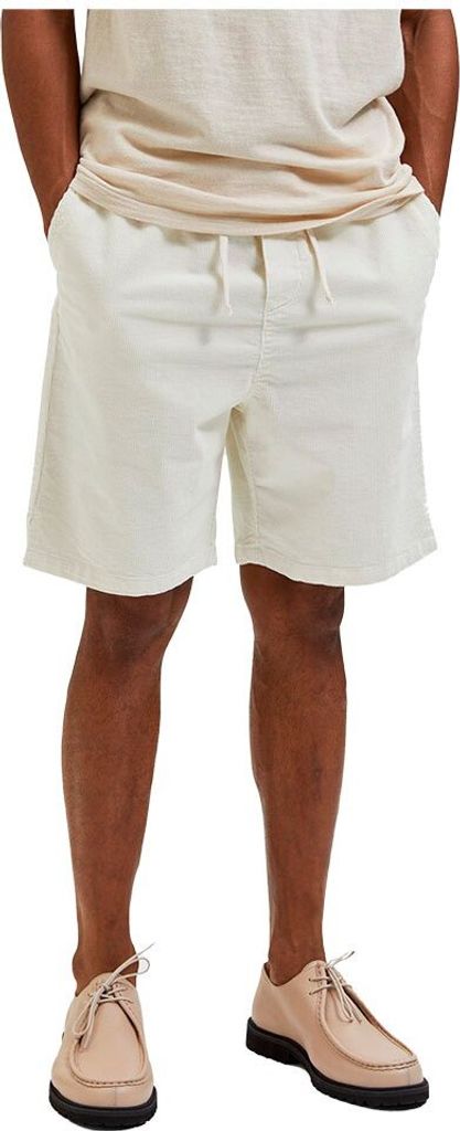 Selected Loose Ashford Flex Kurze Hose Weiß S Mann Weiß S