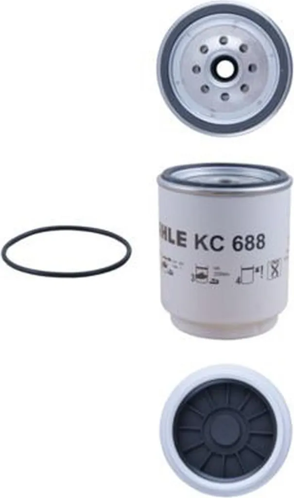 Filtre à visser pour gazole MAHLE KC 688D compatible VOLVO 9700
