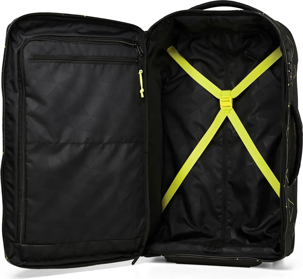Trolley Satch Flow Geo Storm Vert Foncé - Bagage Cabine Ergonomique - 5
