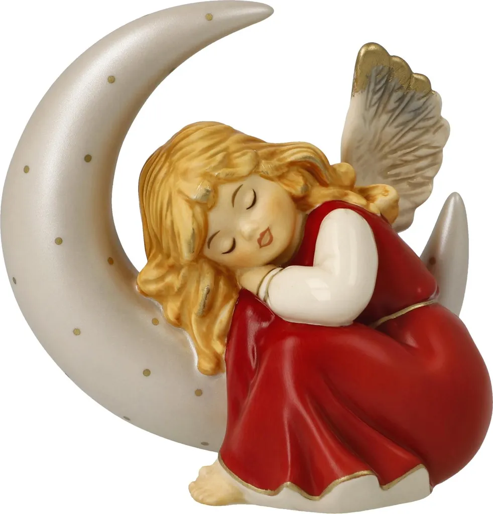 Objet de Décoration Goebel 2025 Petit Voyage de Rêve Rouge Unique 9cm